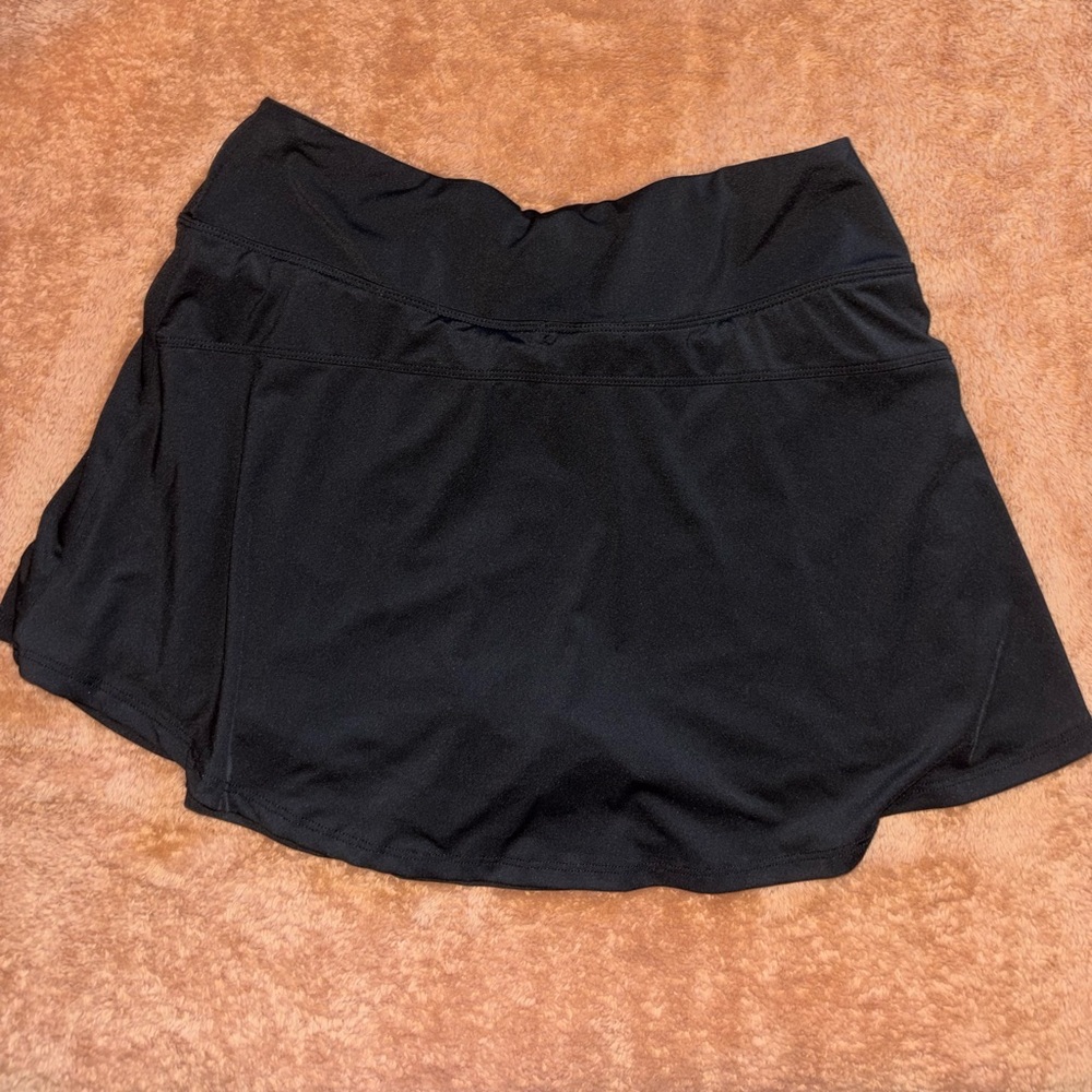 TWO (2) Skorts Bundle! Large Black Athletic Mini Skorts
